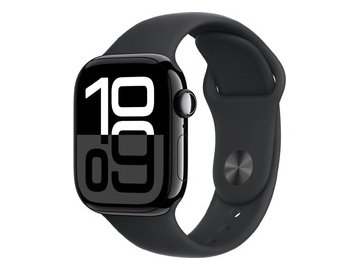 Смарт-часы Apple Watch S10 46mm A2999 (MWWQ3ZP/A) Aluminium Jet Black (ремешок M/L)