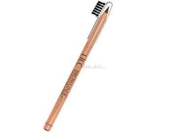 Карандаш для бровей LILO контурный, тон 53 Medium brown, 0.03 г
