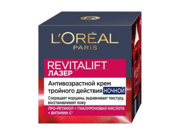 Крем-маска для лица LOREAL Revitalift Laser X3 Регенерирующий ночной, 50 мл