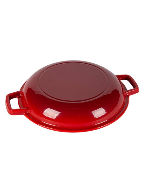Набор посуды чугунный эмалированный Brazier-1 Max (red), фото 11 из 16