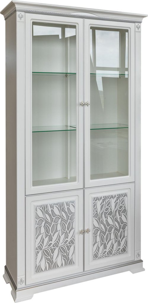 Шкаф с витриной «Мартина 2 3Д» П573.02 3Д, фото 1 из 3