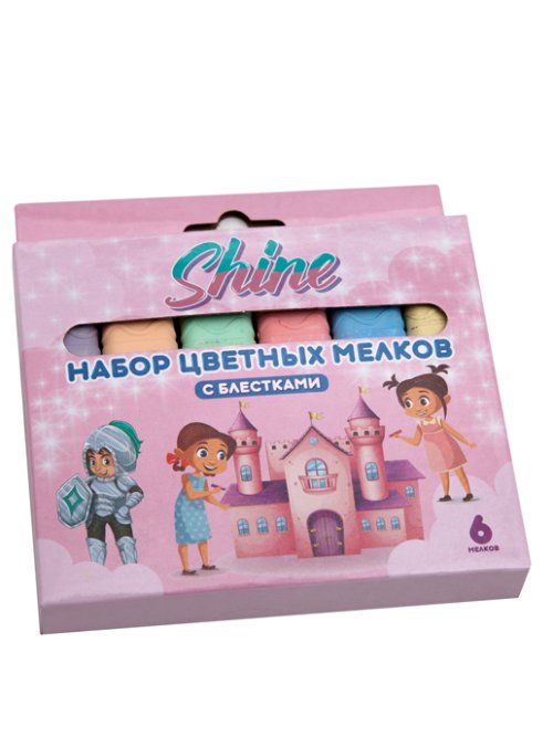 Набор цветных мелков Shine, фото 2 из 42