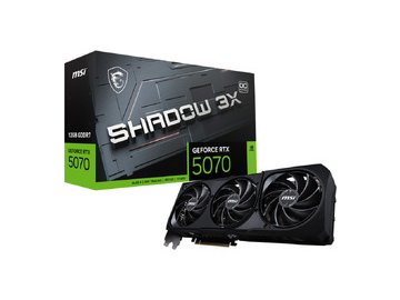 Видеокарта MSI GeForce RTX 5070 12G Shadow 3X OC на акции в магазинах 5 элемент