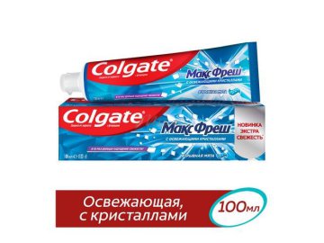 Зубная паста COLGATE Макс Фреш Взрывная Мята освежающая, 100 мл