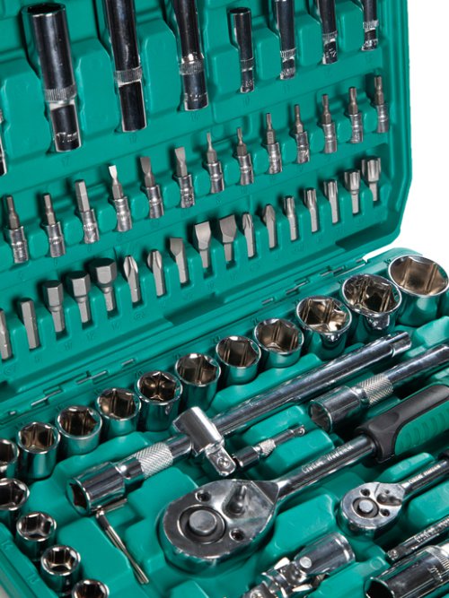 Набор инструментов 108-24T (108 предметов), фото 10 из 272