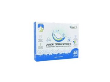 Листы для стирки dukes home wonders лен 40 шт (ds003) Электросила