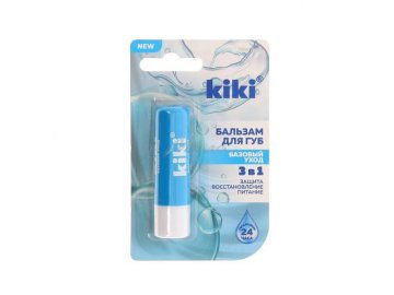Акции Милы Клецк 1+1=3 - Бальзам для губ KIKI Базовый уход
