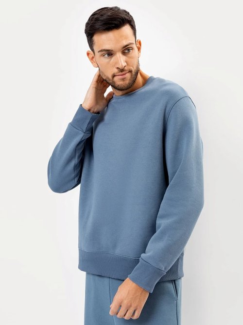 Джемпер мужской в синем цвете, фото 1 из 5