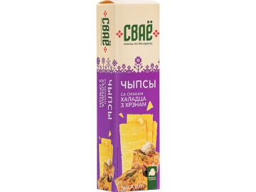 Чипсы "СВАЁ"(вкус холодца с хреном) 100г на акции в магазинах Евроопт