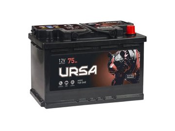 Автомобильный аккумулятор URSA Extra Power 75 Ah 680A R+