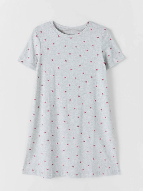 Сорочка ночная женская прямого кроя, фото 4 из 12