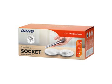 Блок розеточный Orno OR-GM-9015-W 1,8 м