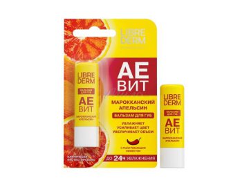 Бальзам для губ LIBREDERM Аевит Марокканский апельсин