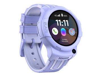 Часы-телефон Elari KidPhone 4G Wink (сиреневый) из каталога 5 элемент