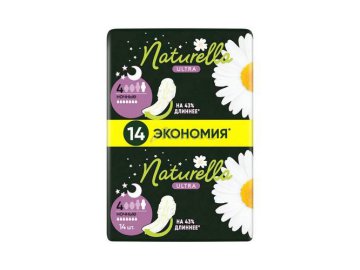Прокладки гигиенические NATURELLA Ultra camomile night maxi duo ароматизированные, 14 шт.