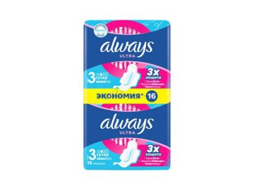 Прокладки жеские ALWAYS Ultra Super ароматизированные ультратонкие, 2х8 шт