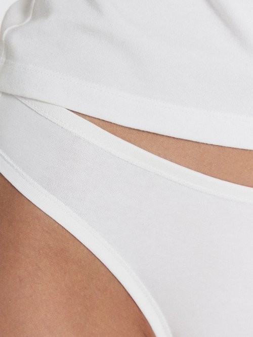 Трус женские слипы мультипак (3 шт.) в белом и красном цвете, фото 5 из 24