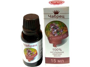 Масло эфирное ароматическое Чабрец, 15 мл