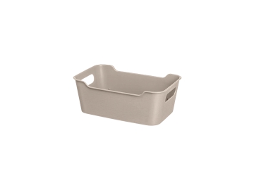 Корзинка универсальная "Mango" 4,1л. 290х180х105мм (светло-серый) в Вилейке Три цены