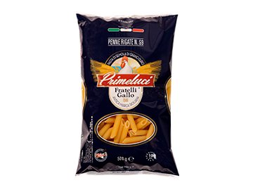 Санта акции и скидки Барань - Макаронные изделия Primeluci Penne Rigate №59 500 г