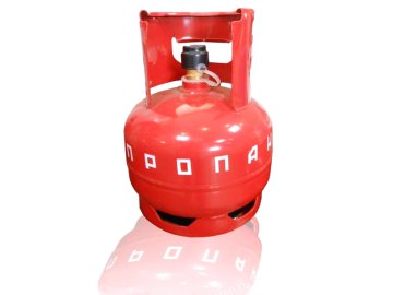 Баллон газовый NOVOGAS 5л (пропан, клапан КБ-2) НЗ 74.00.00-06