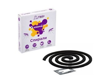 Спирали от комаров HELP 80230 10 шт