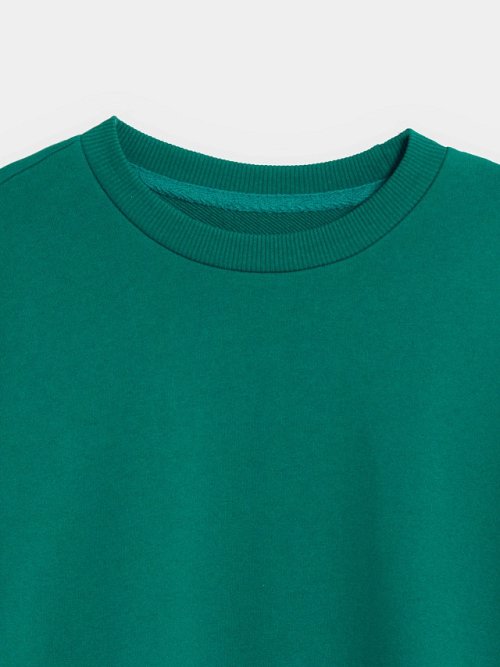 Свитшот мужской в зеленом цвете, фото 11 из 12