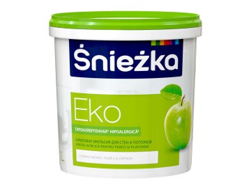 Краска Sniezka Эко белая 1л