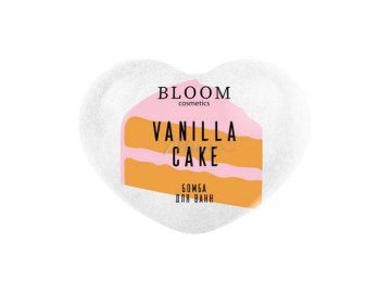 Бомба для ванн BLOOM COSMETICS Vanilla Cake, 145 г