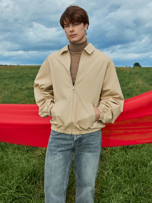 Куртка мужская бежевая, фото 1 из 8