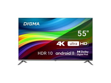 Телевизор Digma DM-LED55UBB41 на акции в магазинах 5 элемент