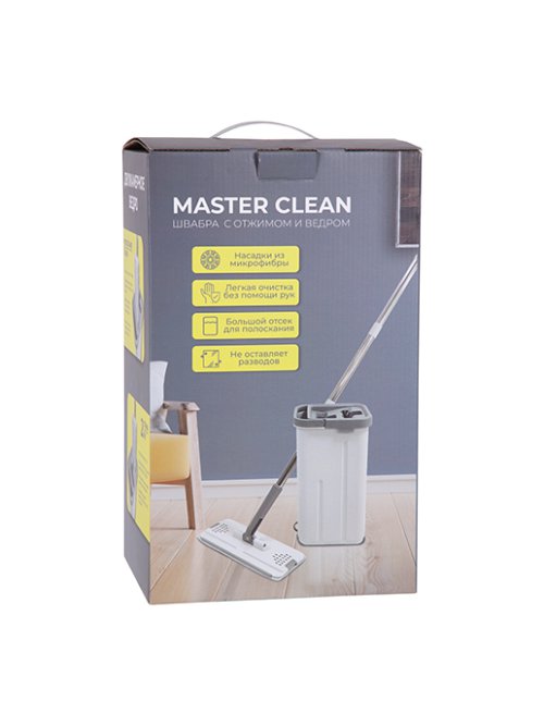 Швабра с отжимом и ведром Master Clean, фото 16 из 48