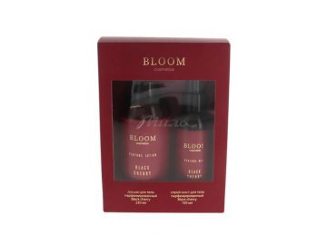 Подарочный набор BLOOM Cosmetics Black cherry Лосьон для тела, 230 мл + спрей-мист, 100 мл