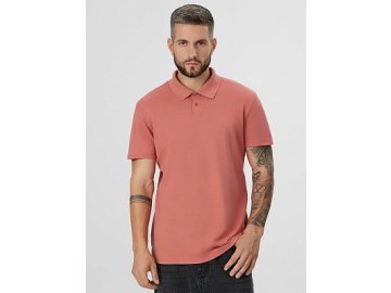 Поло мужское розовое