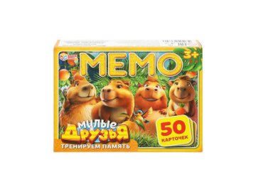 Игра настольная для детей УМНЫЕ ИГРЫ Мемо