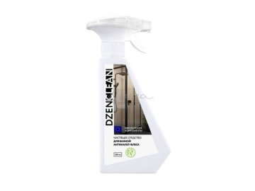 Спрей чистящий универсальный DZENCLEAN Антиналет+блеск для ванной комнаты, 500 мл
