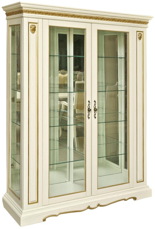 Шкаф с витриной «Милана 5» П4.265.0.05(265.05), фото 1 из 4