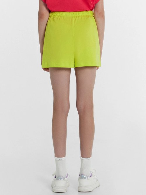 Шорты для девочек в зеленом цвете, фото 4 из 5