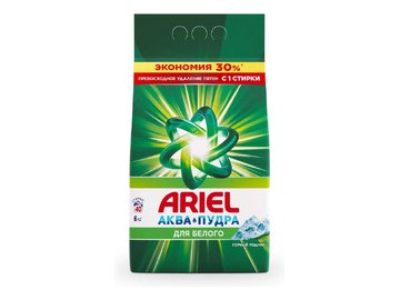 Стиральный порошок ARIEL Automat Горный Родник, 6 кг (40 стирок)