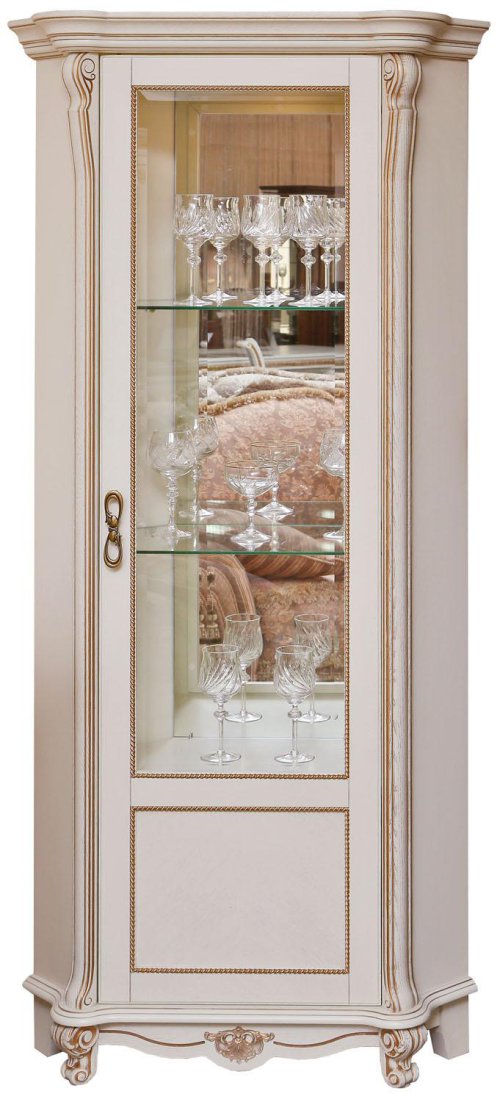 Шкаф с витриной «Алези» П1.350.0.13 (П350.13), фото 1 из 6