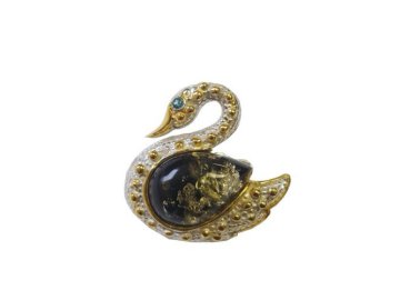 Брошь, серебро 925 проба