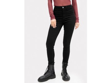 Брюки женские джинсовые в черном цвете Марк Формель