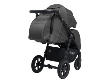 Коляска детская прогулочная BubaGo BASS BG 130-3 (серый)