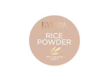 Пудра для лица EVELINE COSMETICS прозрачная рисовая с матирующим эффектом