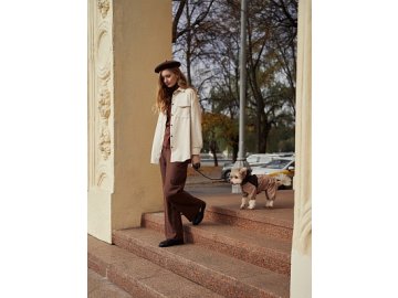 Жакет женский бежевый