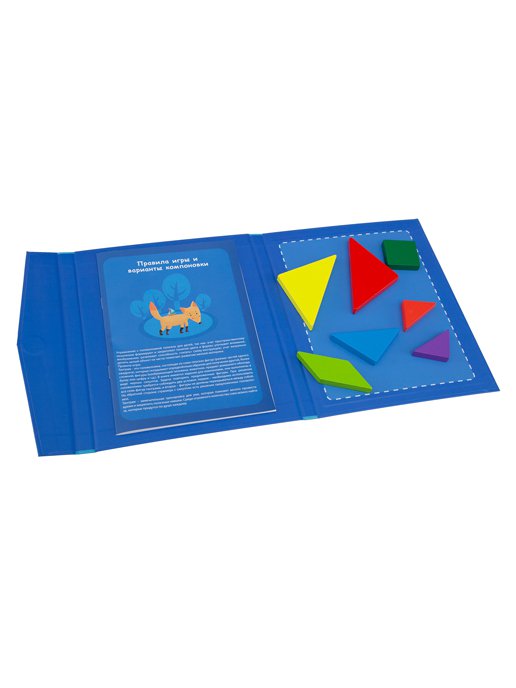 Набор развивающий магнитный «Танграм» Т01, фото 9 из 221