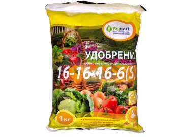 Удобрение азотно-фосфорно-калийное 16-16-16, 1кг (ГХЗ) на акции в магазинах Ома