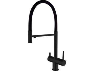 Смеситель кухни GROSS AQUA Neosteel подключение к фильтру воды 3188611SSMBB