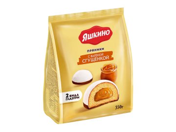 Пряники Яшкино с вареной сгущенкой 350 г