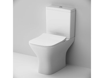 Унитаз-компакт AM.PM Gem C908601SC без ободка с сиденьем микролифт